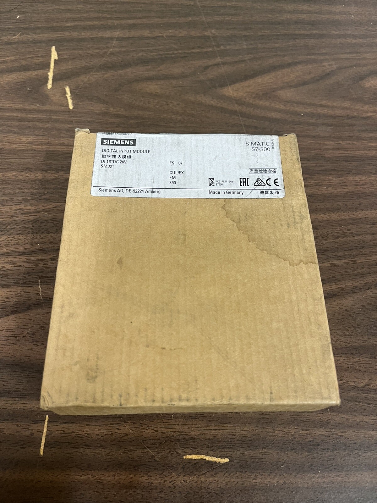 Fst 6ES7 321-7BH01-0AB0 6ES7321-7BH01-0AB0 1PC New Siemens free shipping