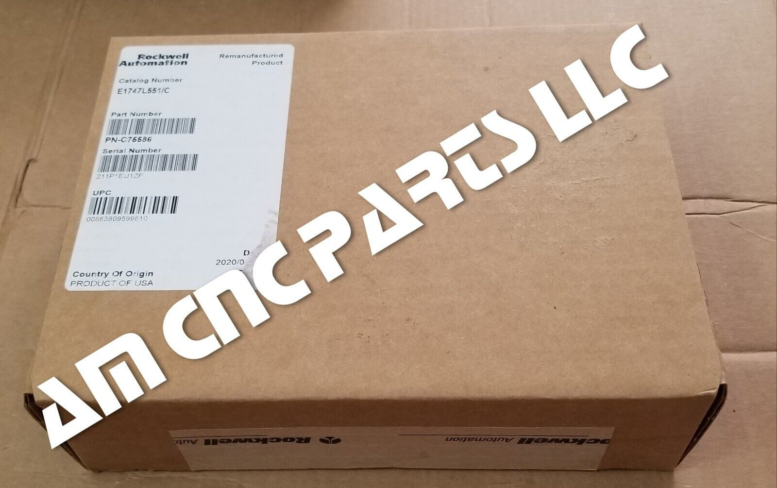 Surplus Sealed Allen Bradley 1747-L551 /C SLC 500 5/05 E-Net/RS-232 Controller