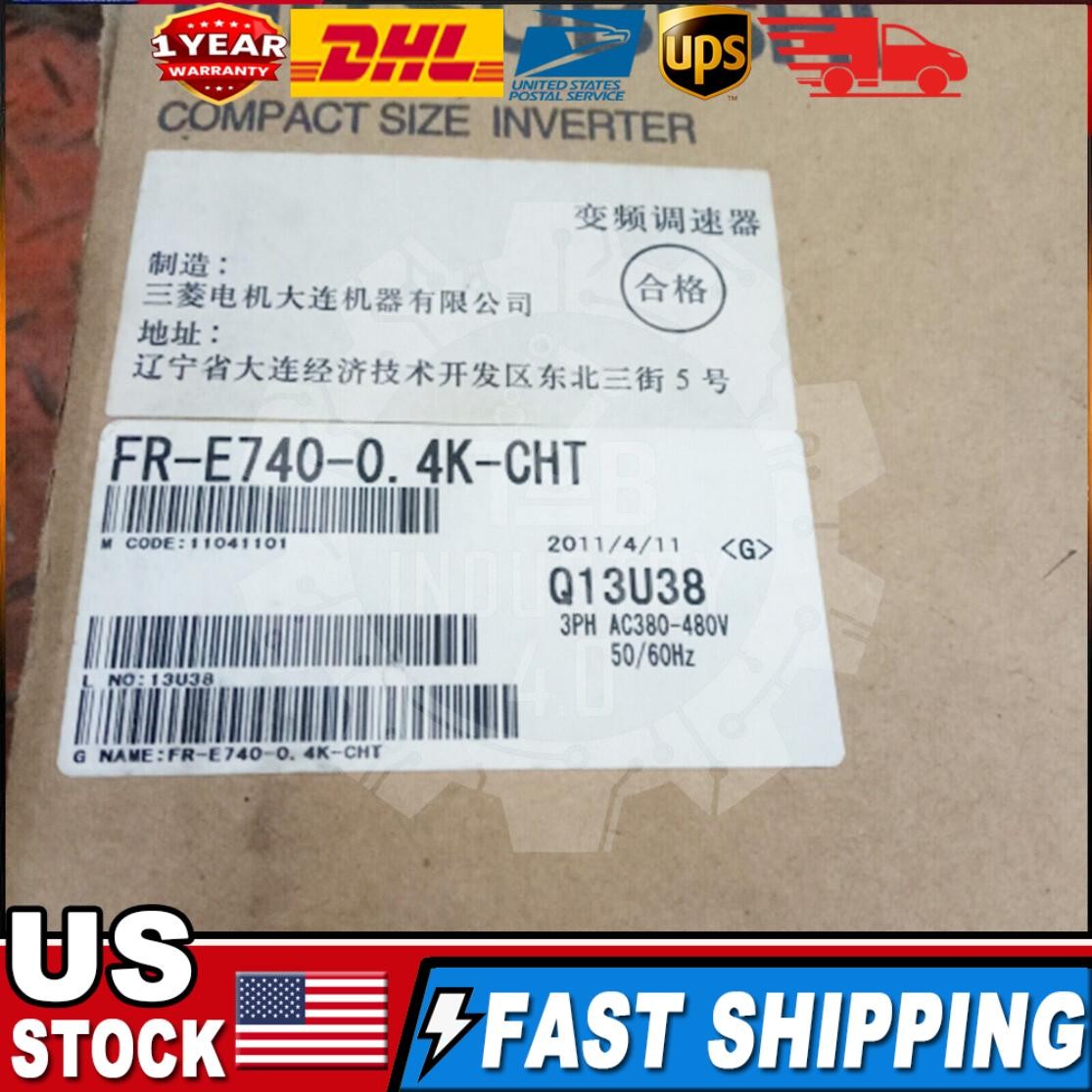 1PC New Mitsubishi FR-E740-0.4K-CHT PLC Module Inverter Box Fast Shipping