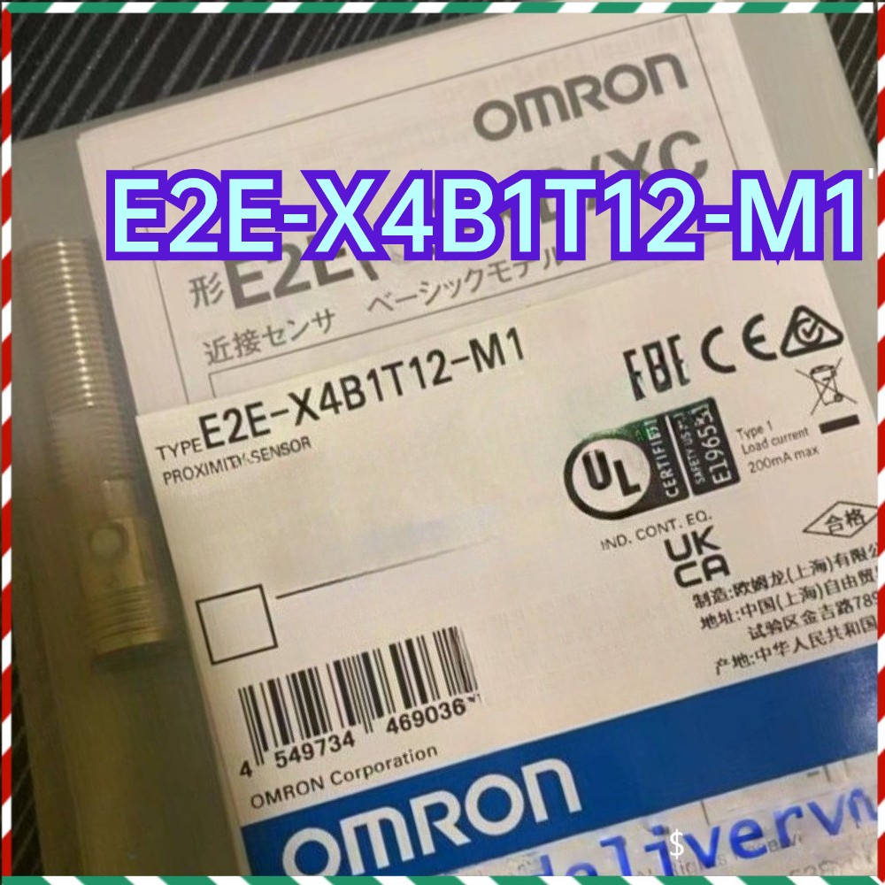 E2E-X4B1T12-M1 1PCS NEW Omron Proximity Switch E2EX4B1T12M1 fast delivery ###
