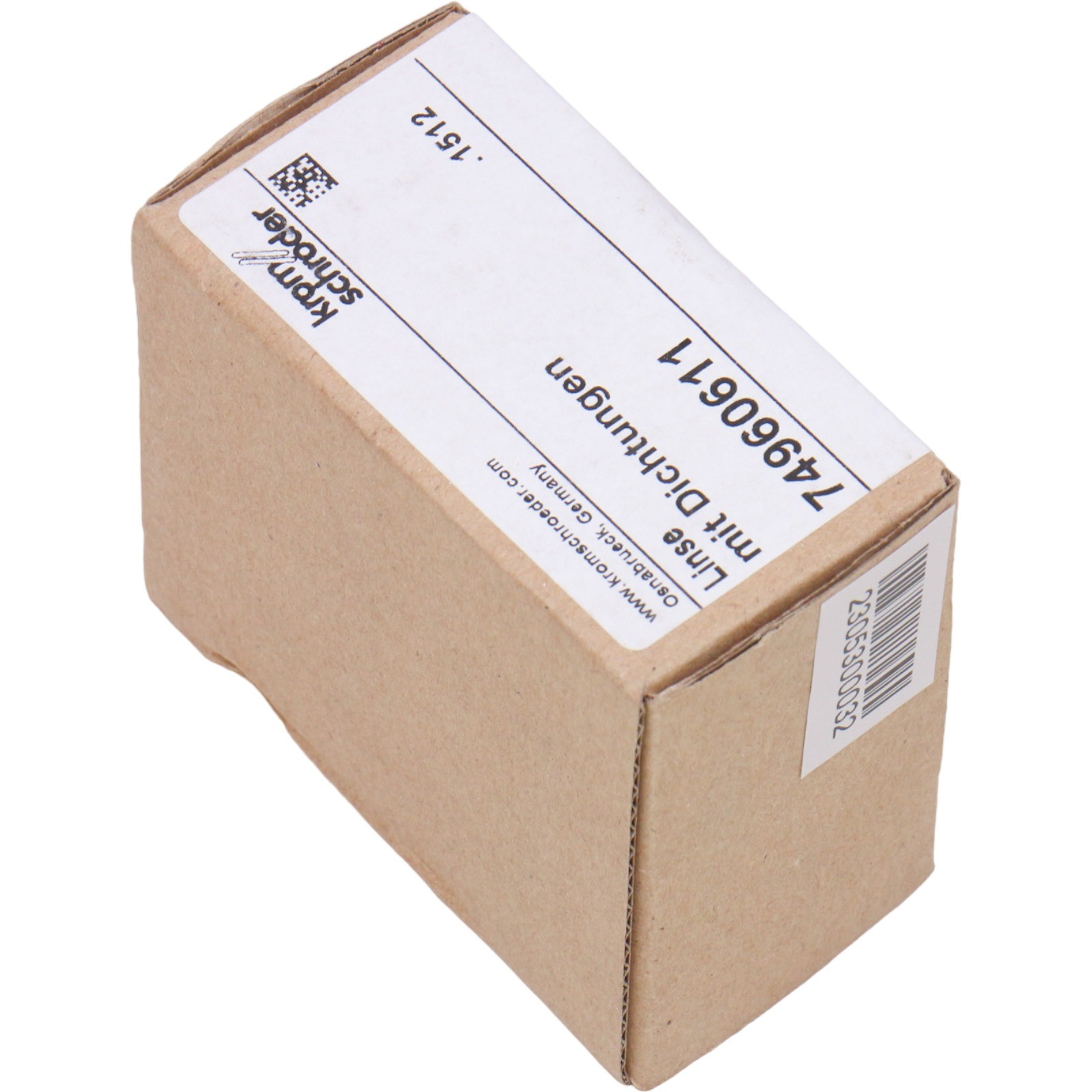 KROM SCHROEDER 74960611, Quartz glass lens with seal New in stock at PLC2DAY