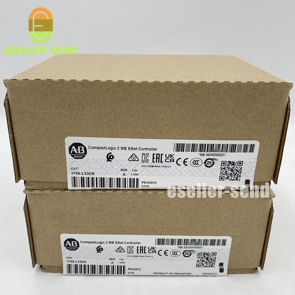 1769-L33ER AB CompactLogix 2 MB ENet Controller NEW Factory Sealed 1769L33ER US