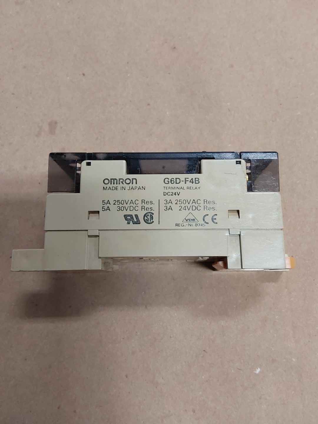 OMRON Terminal Relay G6DF4B G6D-F4B 24VDC