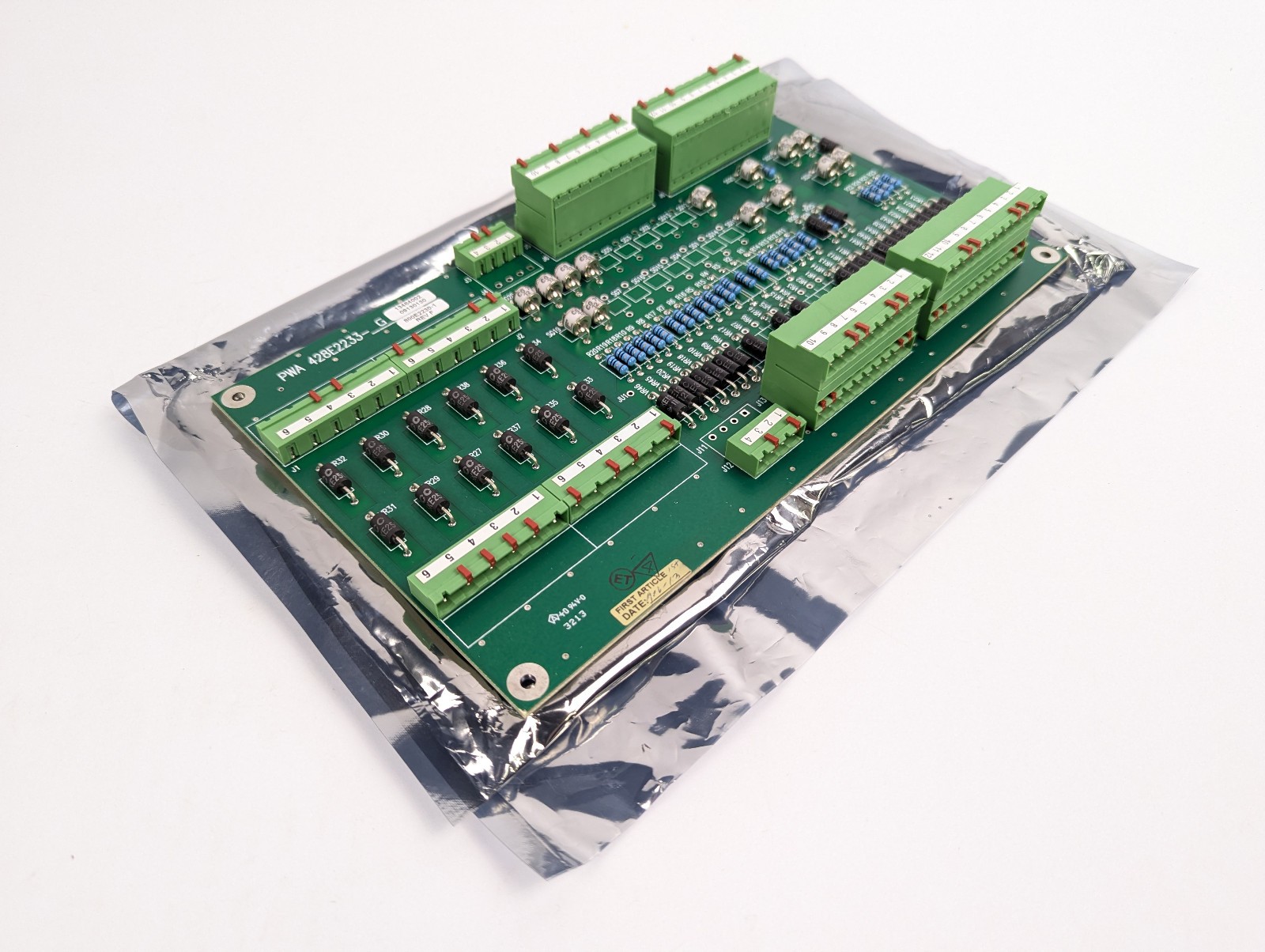 Daktronics? PWA 428E2233-G Rev F I/O Interface Board 800E2230-1 Control PCB