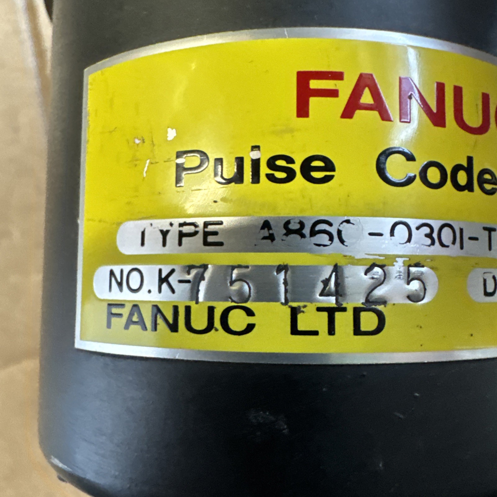 FANUC A860-0301-T001 2000P Pulse Coder Unit Encoder