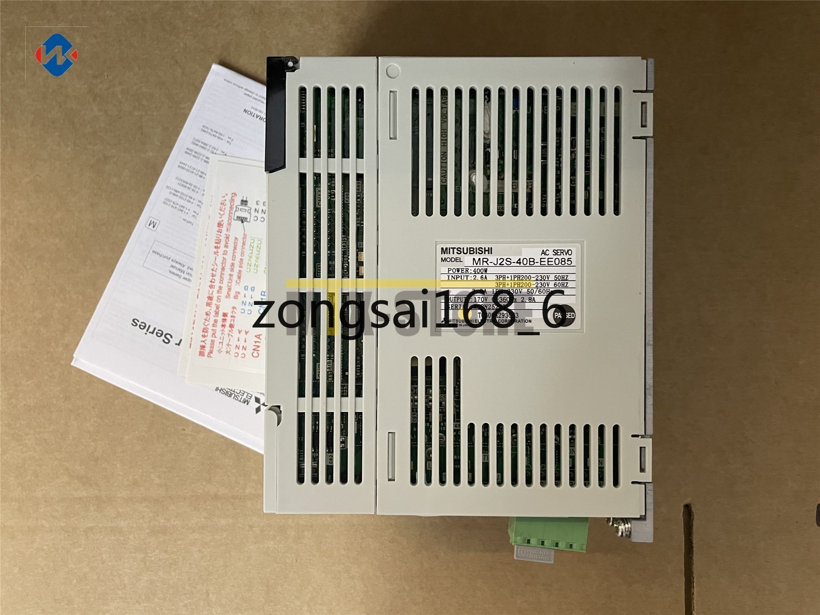 1pcs New In Box Mitsubishi servo motor MR-J2S-40B-EE085