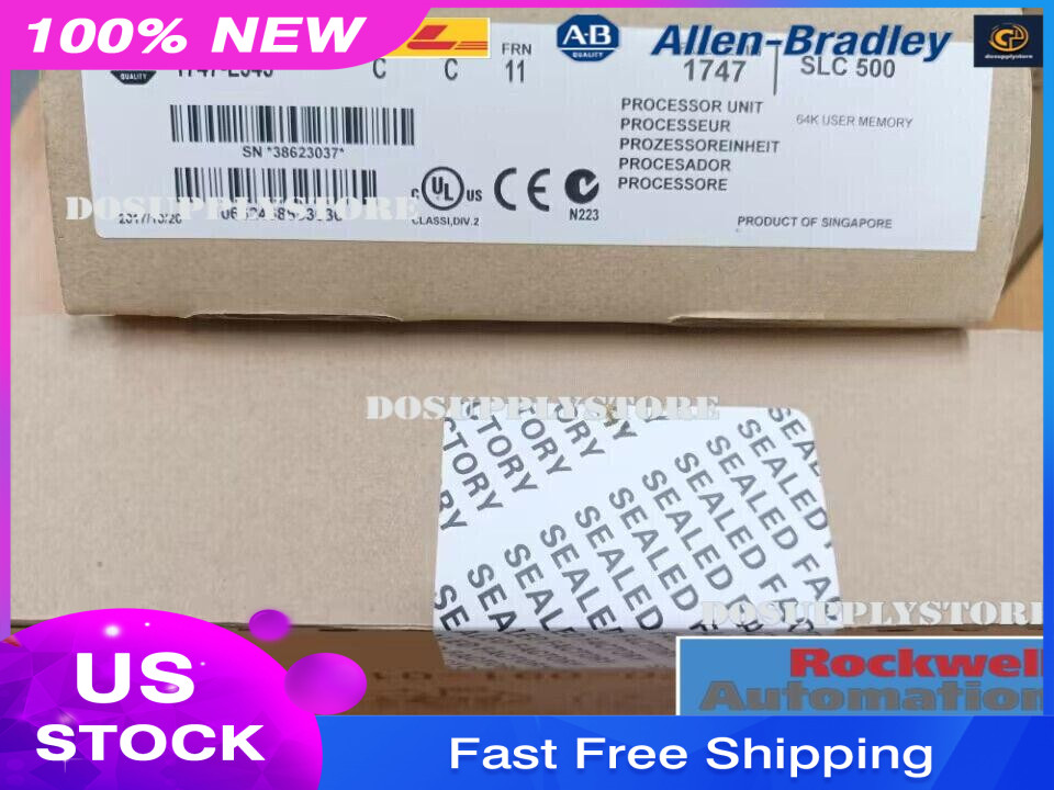 New Factory Sealed AB 1747-L543 /C SLC 500 5/04 CPU Processor Unit 1747-L543