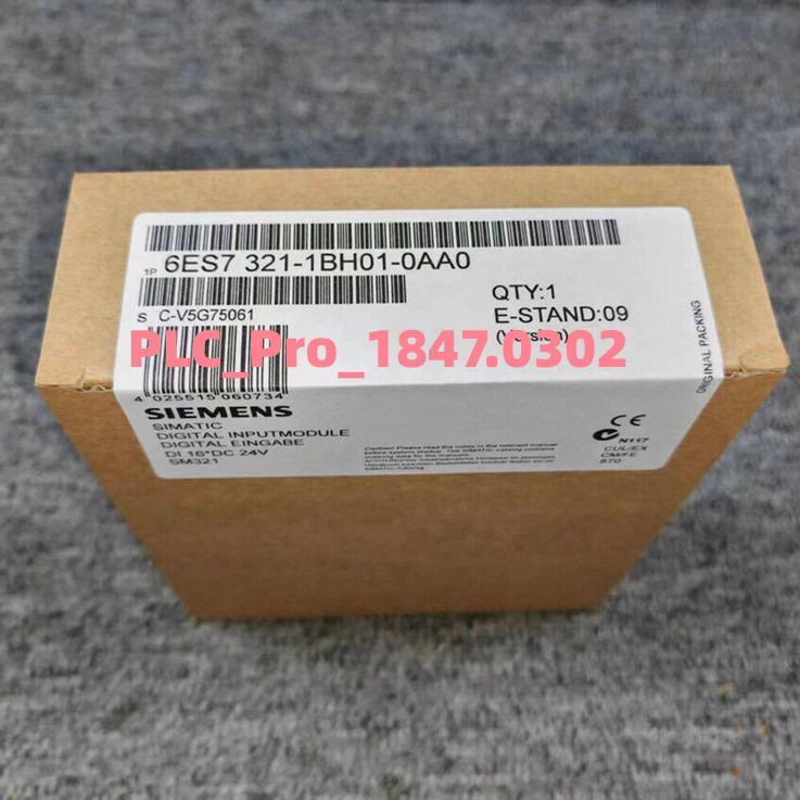 6ES7321-1BH01-0AA0 1PCS Brand New Siemens 6ES73211BH010AA0 Fast Delivery