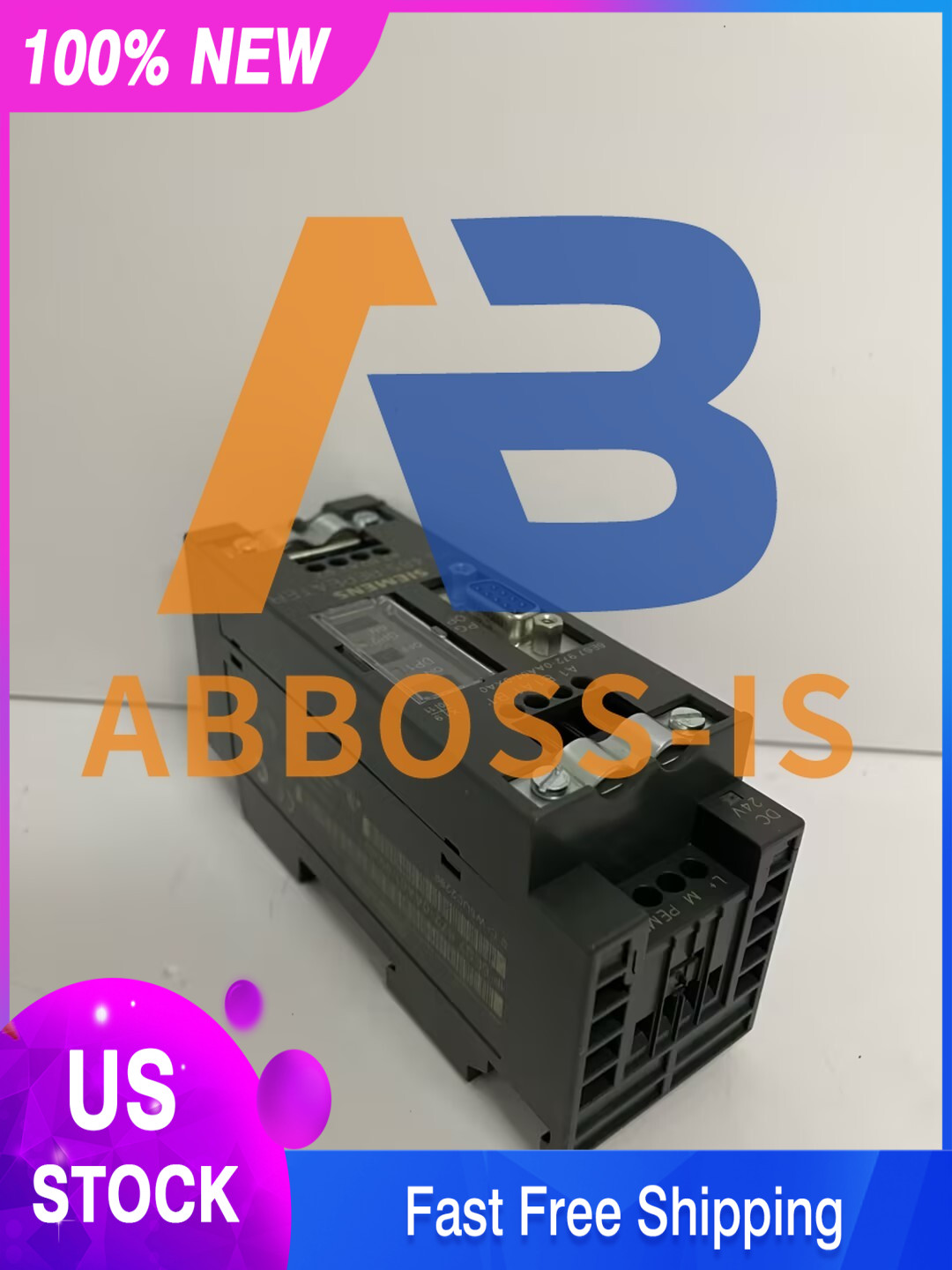 One Siemens 6ES7972-0AA01-0XA0 6ES7 972-0AA01-0XA0 In Box Expedited Shipping