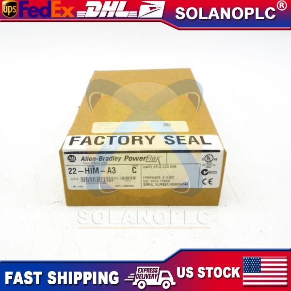 NEW ALLEN BRADLEY 22-HIM-A3 SER. C F/W V3.001 5VDC NSFS 22HIMA3 US Free Tax