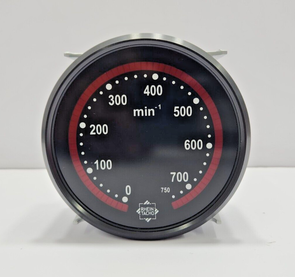 RHEINTACHO 5843 006 ELECTRONIC SPEED INDICATOR 0 TO 750 MIN-1