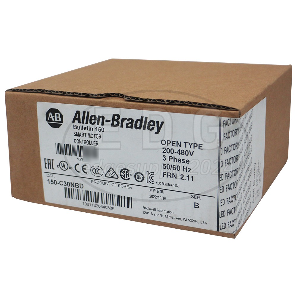 Factory Sealed New Allen-Bradley 150-C30NBD SMC-3 30A Smart Motor Controller