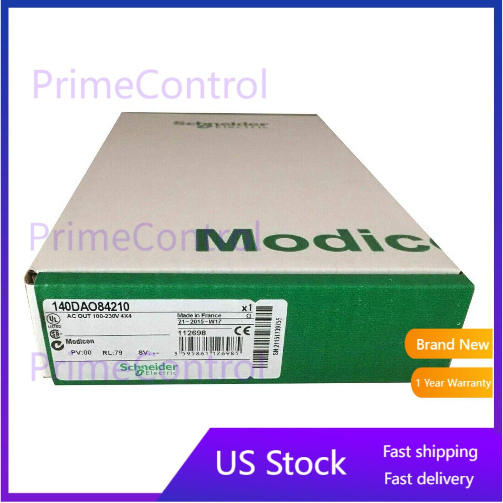 New In Box SCHNEIDER Modicon 140DAO84210 Output Module 100-230VAC