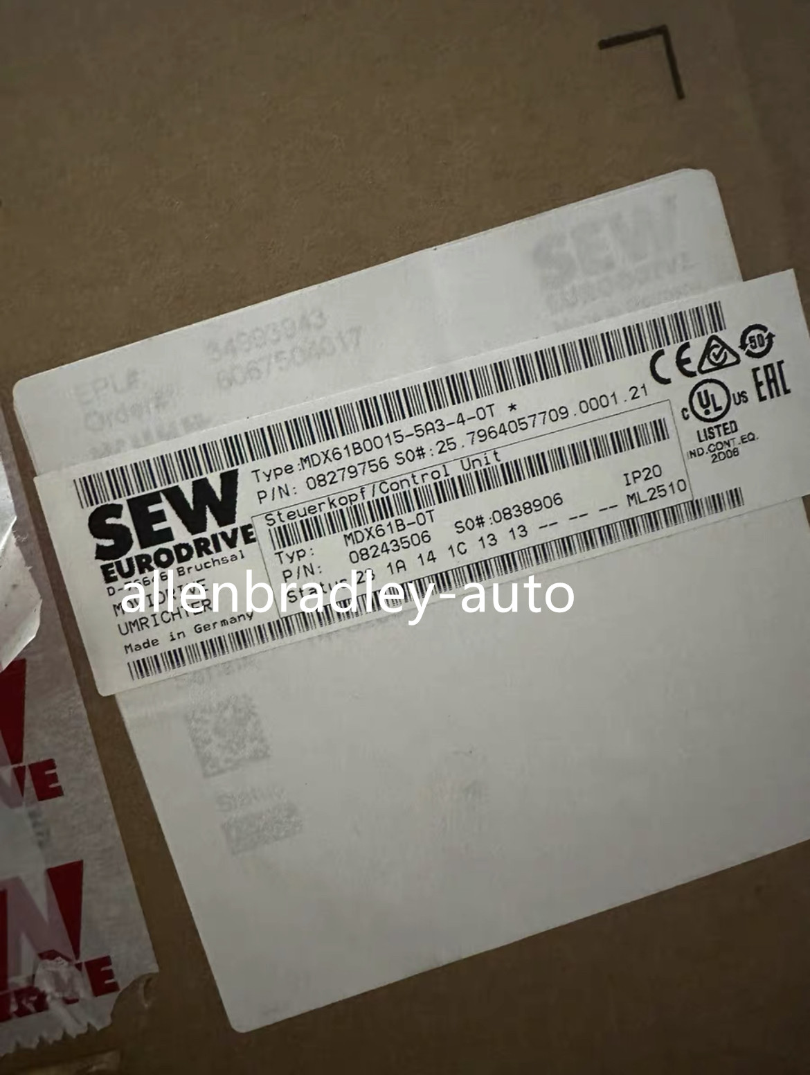 MDX61B0015-5A3-4-0T Servo Drive New MDX61B0015-5A3-4-0T