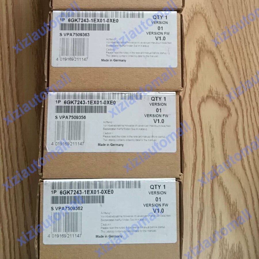1PC New Sealed SIEMENS 6GK7 243-1EX01-0XE0 6GK7243-1EX01-0XE0 w/ 1 YEAR WARRANTY