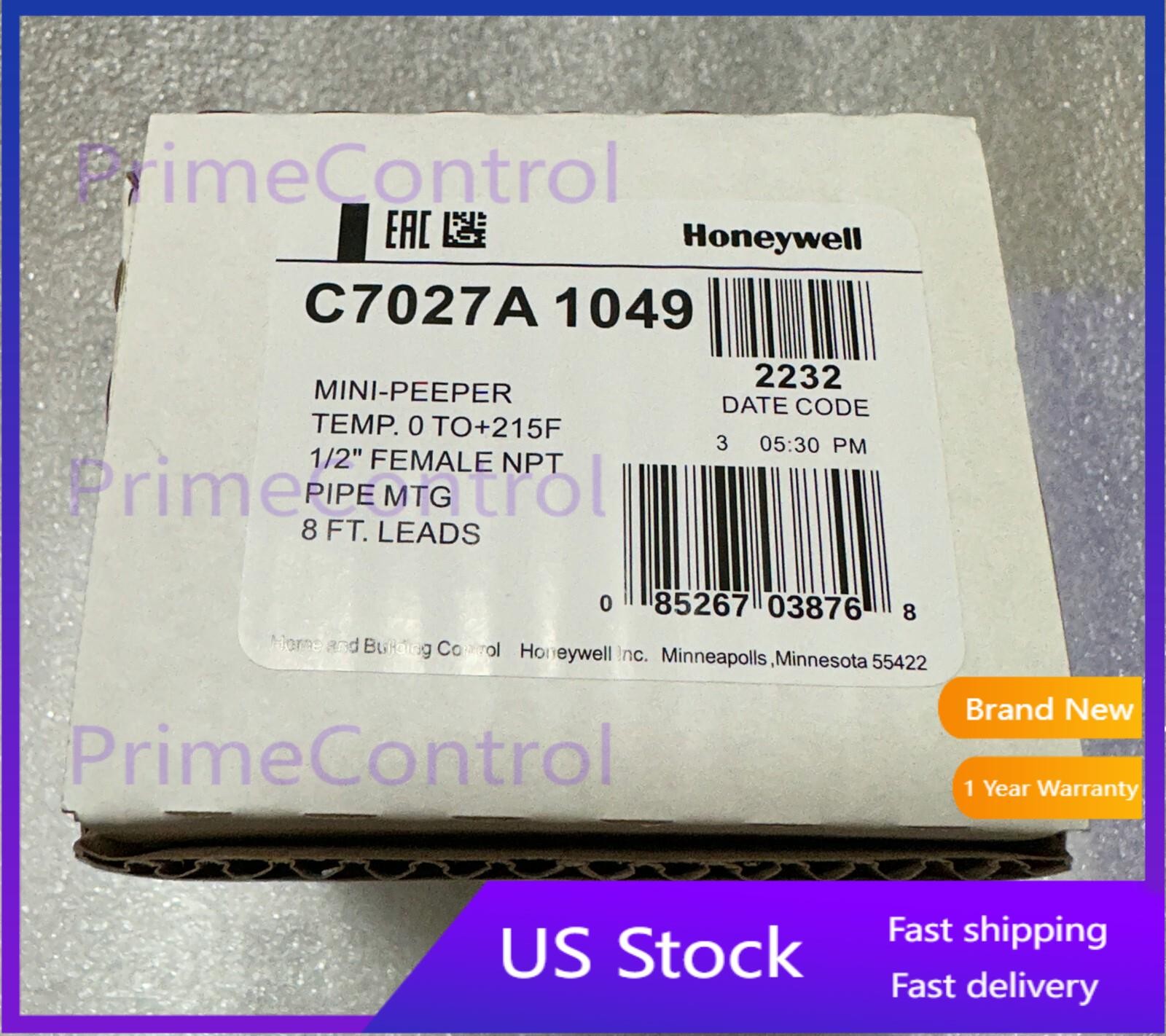 One Honeywell C7027A1049 C7027A-1049 Flame Detector Sensor Fast Ship US Free TAX