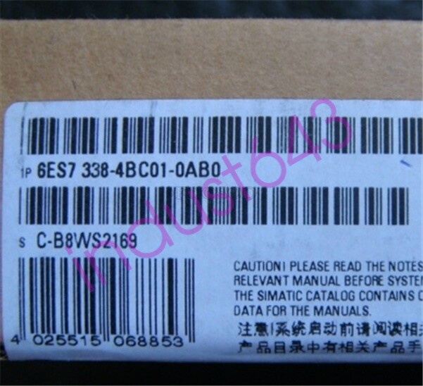 New 1Pcs Siemens Plc 6ES7 338-4BC01-0AB0 6ES73384BC010AB0 ok