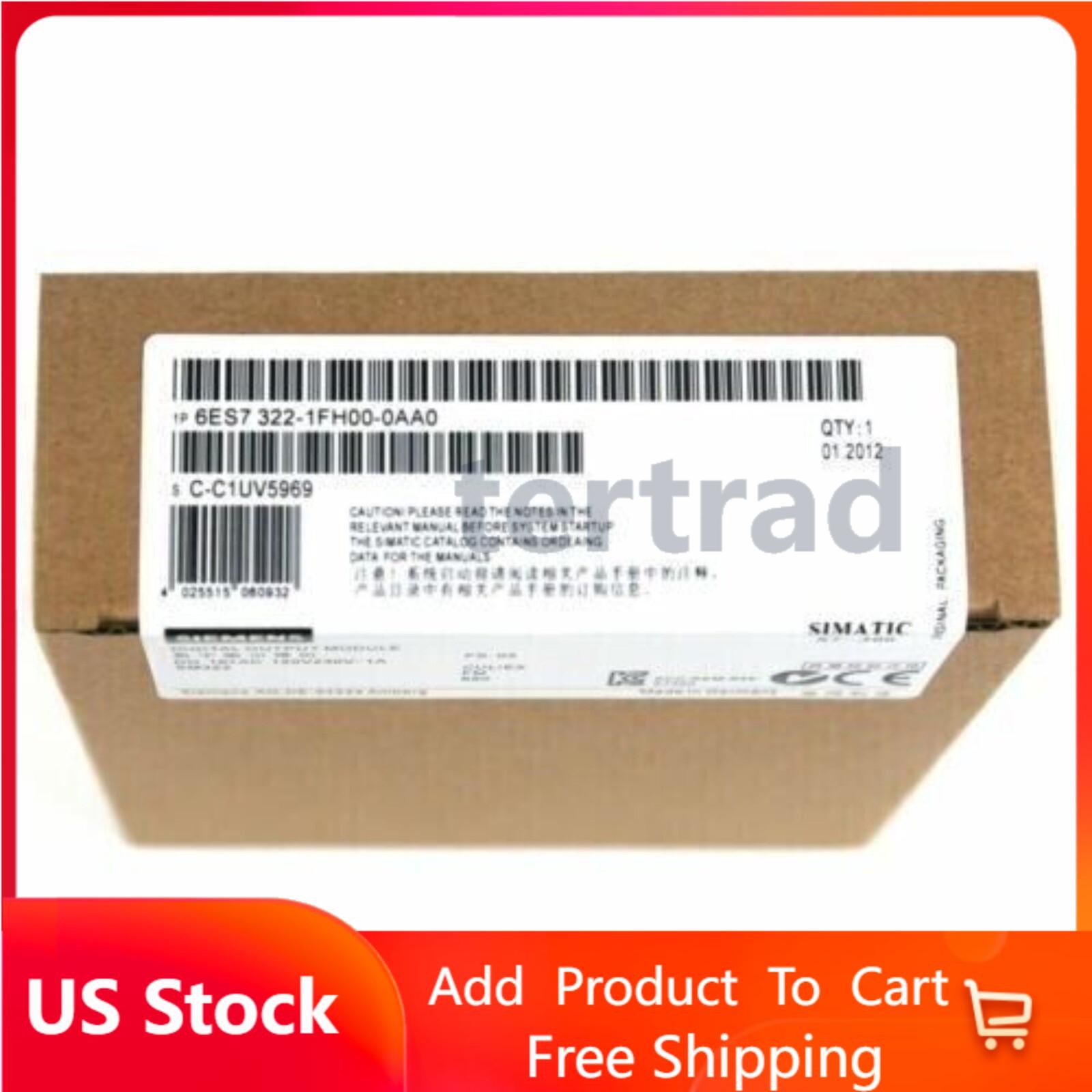New Siemens 6ES7322-1FH00-0AA0 6ES73221FH000AA0 S7-300, Digital output SM 322