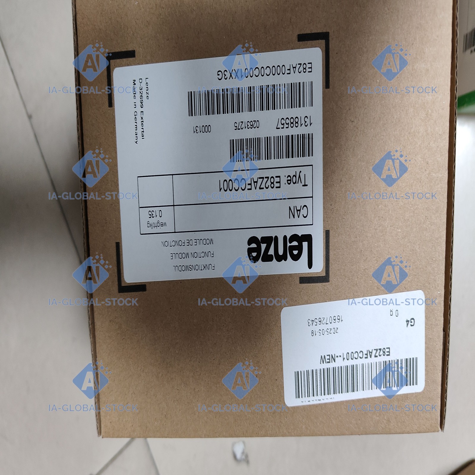 Real US STOCK NEW Lenze E82ZAFCC001