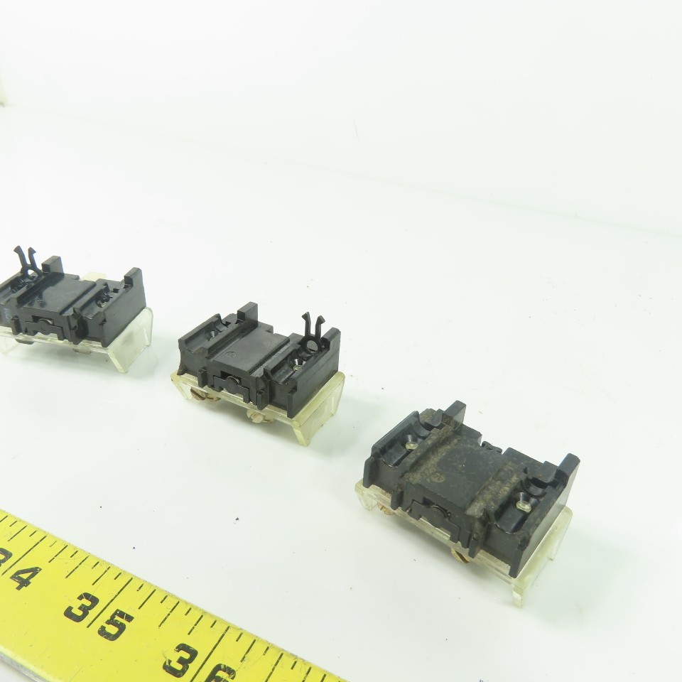 Allen Bradley 800T-XA Ser C Shallow Contact Block 600VAC Max Lot Of 3