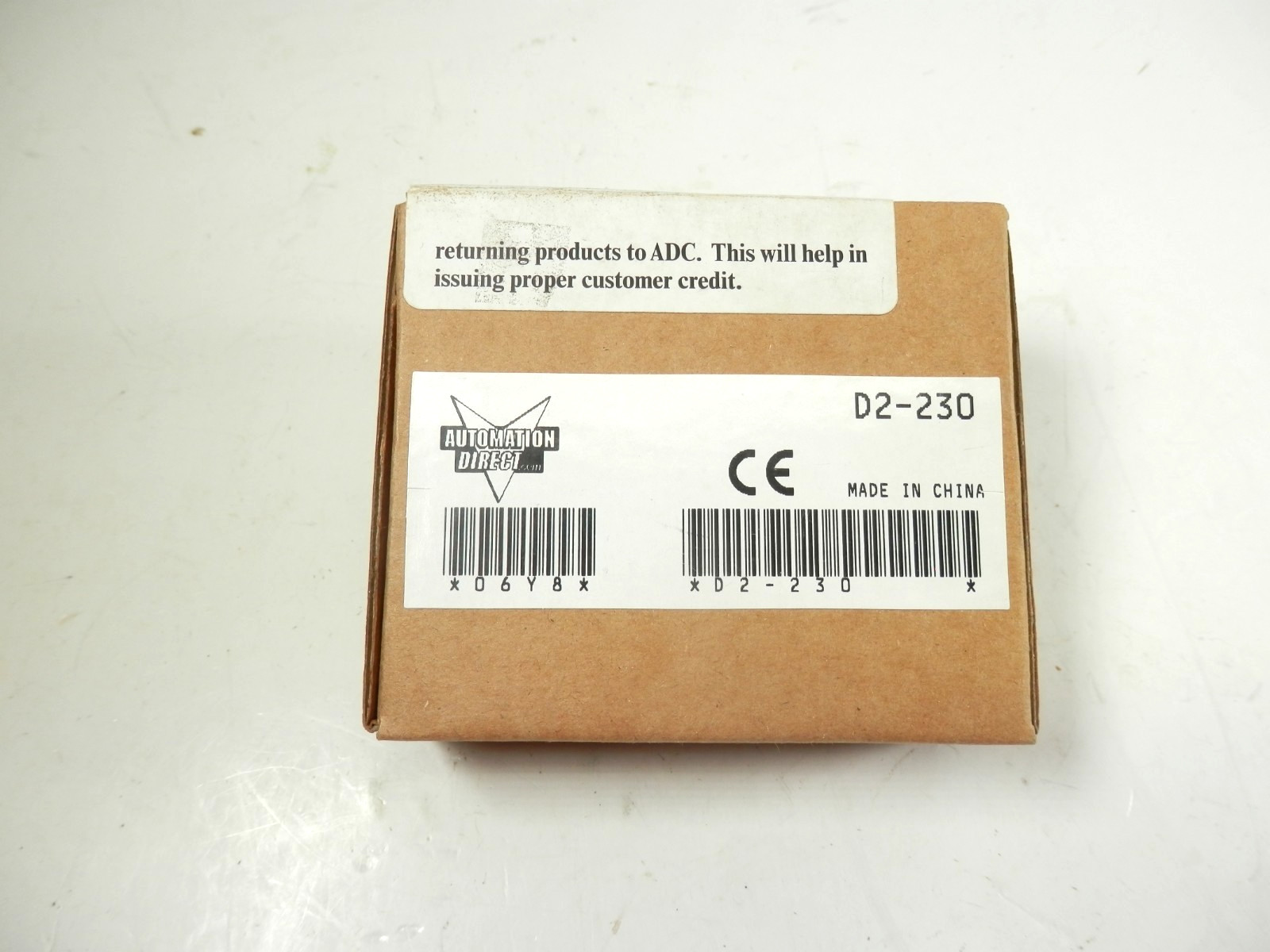 AUTOMATION DIRECT D2-230 CPU NEW IN SEALED BOX