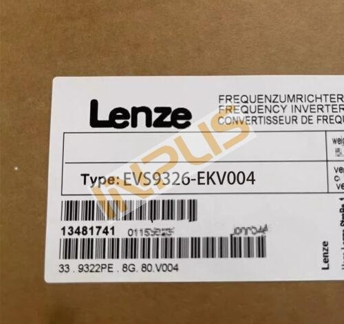 EVS9326EKV004 NEW LENZE EVS9326-EKV004 SERVO DRIVE INVERTER FREE EXPRESS SHIP