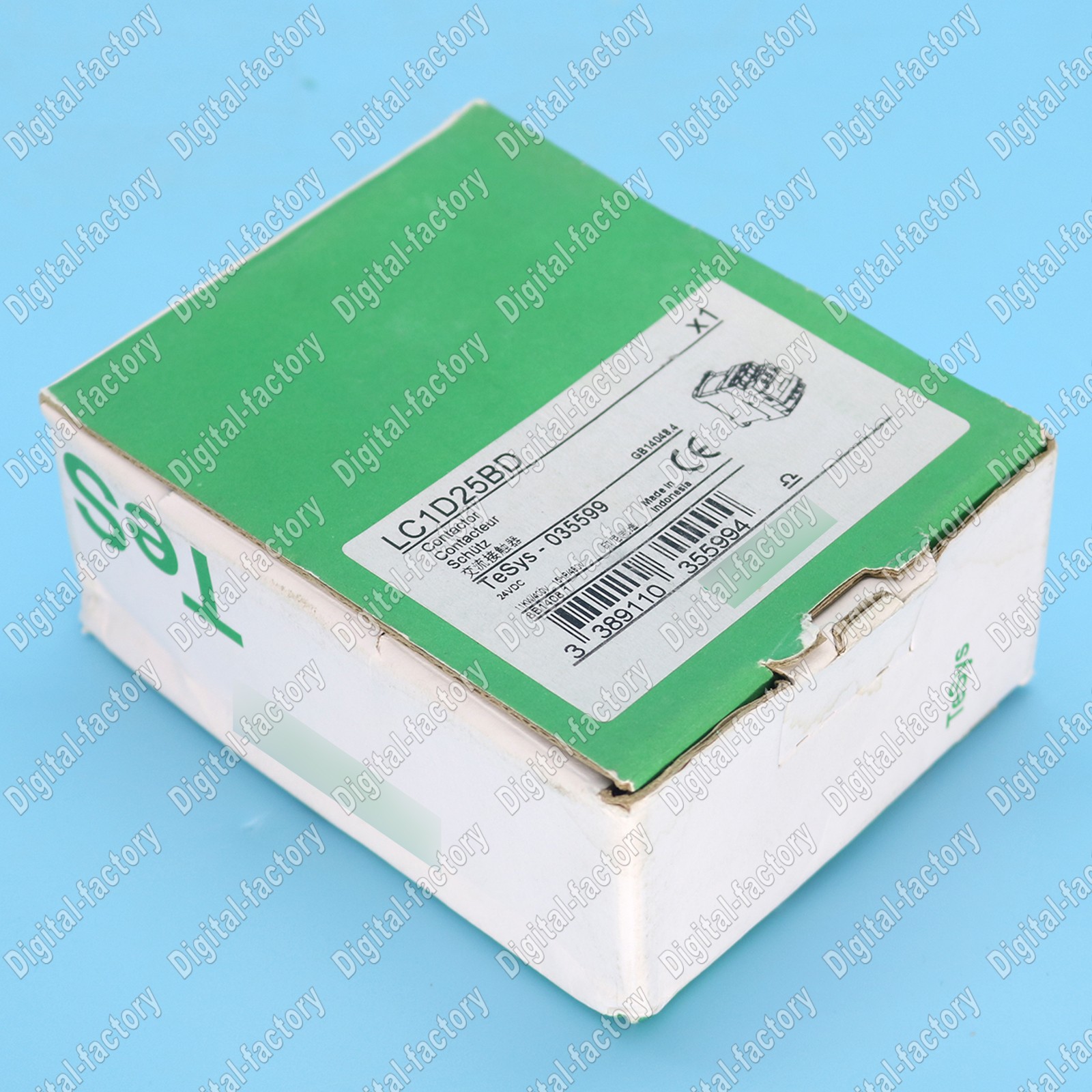 1pieces New Schneider LC1D25BD Contactor FREE SHIP