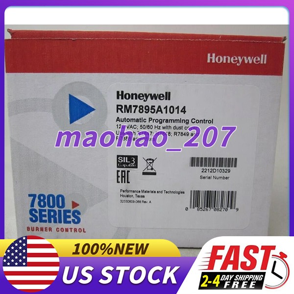 Honeywell RM7895A1014 Burner Control New Sealed Free Shipping
