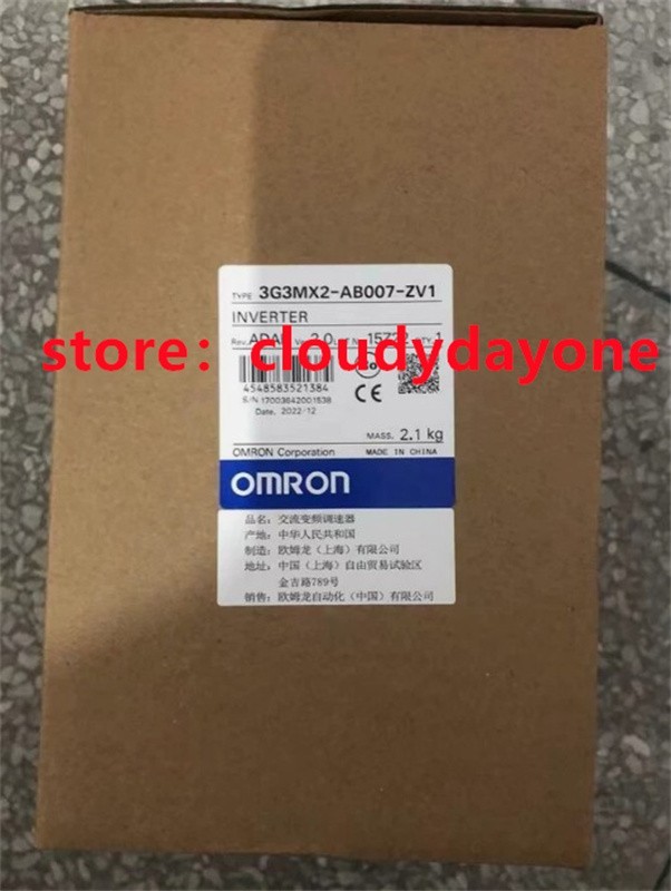 Original Omron 3G3MX2-AB007-V2 replace 3G3MX2-AB007-ZV1 Inverter
