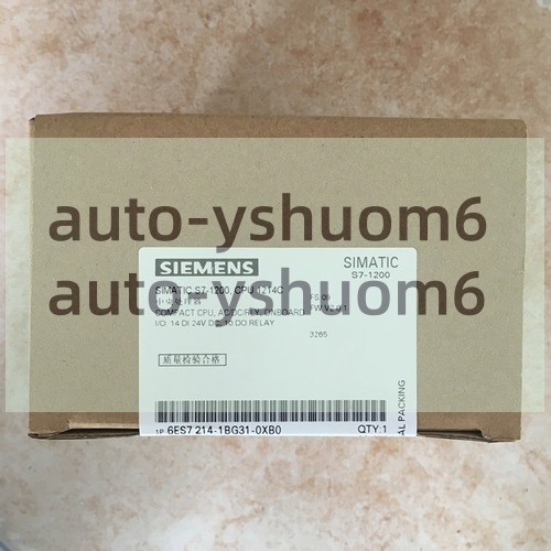 1PC Siemens 6ES7 214-1BG31-0XB0 6ES7214-1BG31-0XB0 Model PLC New In Box