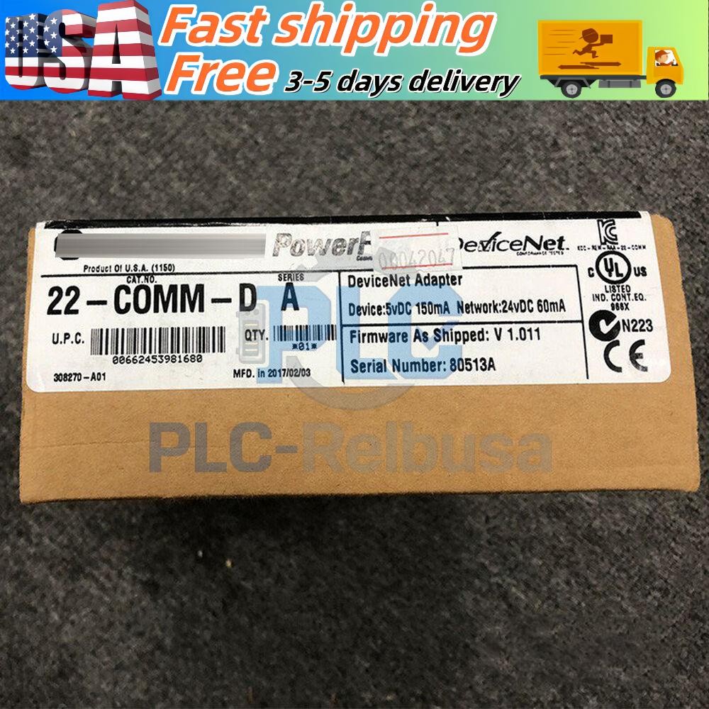 22-COMM-D DeviceNet to DSI Communication Adapter NEW AB 22-COMM-D US Free Tax