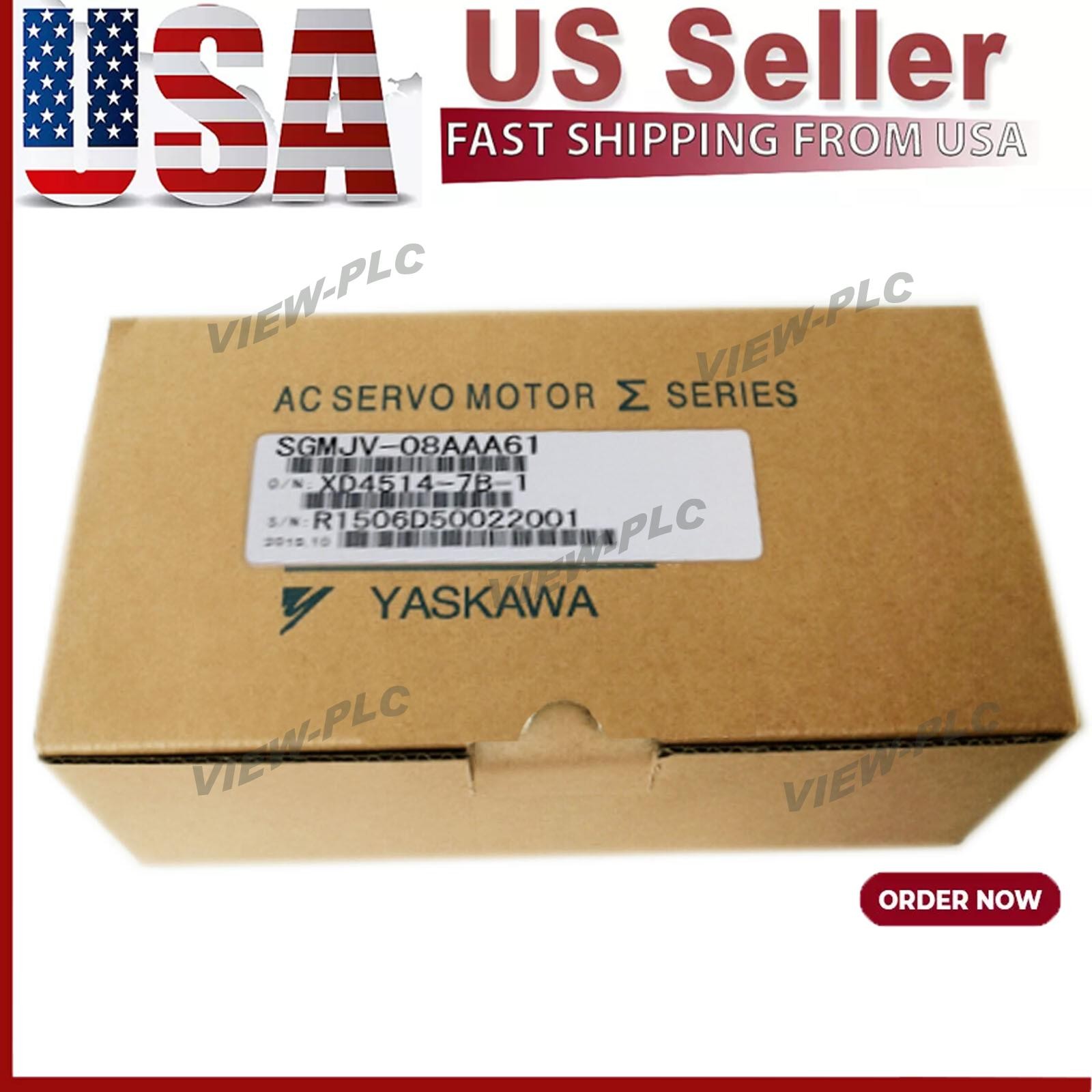 New In Box Yaskawa SGMJV-08AAA61 AC Servo Motor