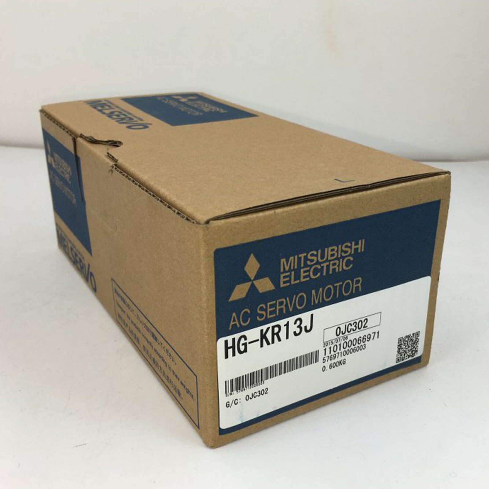 New Mitsubishi Servo Motor IN BOX HG-KR13J 100W Free Shipping
