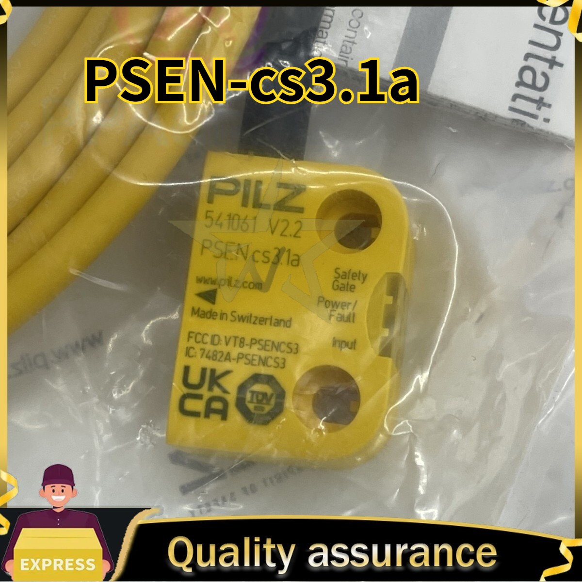 PSEN cs3.1a 541061 1pcs NEW PILZ Safety Switch Fast Delivery DHL UPS Fast Ship