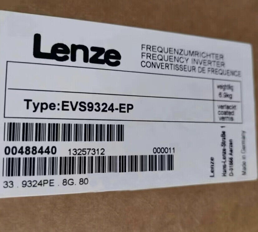 EVS9324-EP New Sealed Lenze Servo Driver Inverter EVS9324-EP