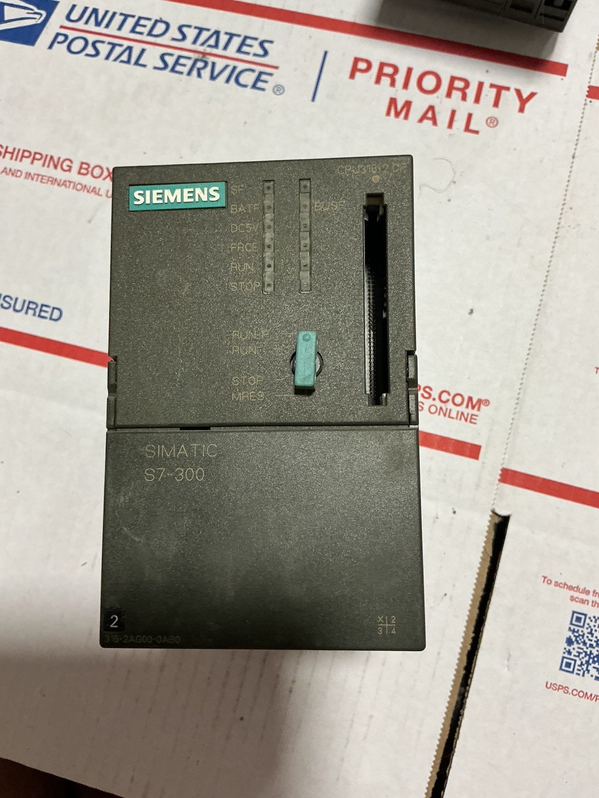 Siemens S7/300 CPU Processor Module SIMATIC S7-300 6ES7 316-2AG00-0AB0