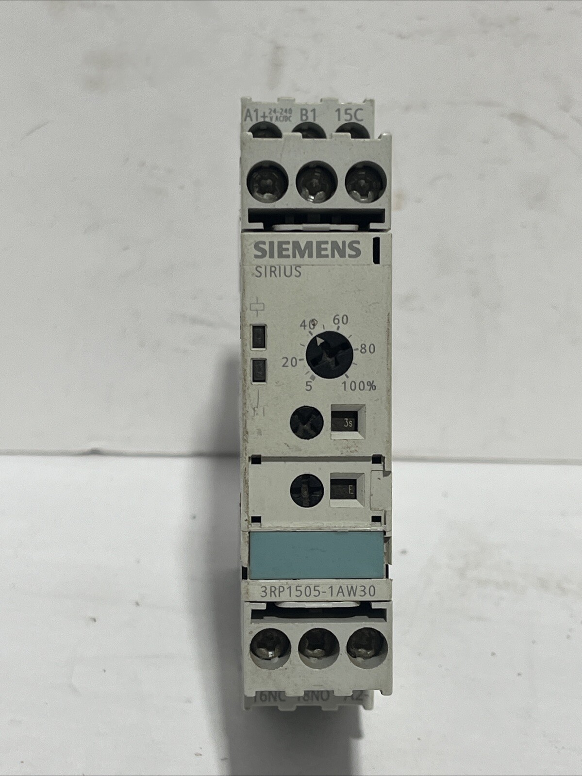 SIEMENS 3RP1505-1AW30 3RP SERIES MULTI-FUNCTION TIME RELAY