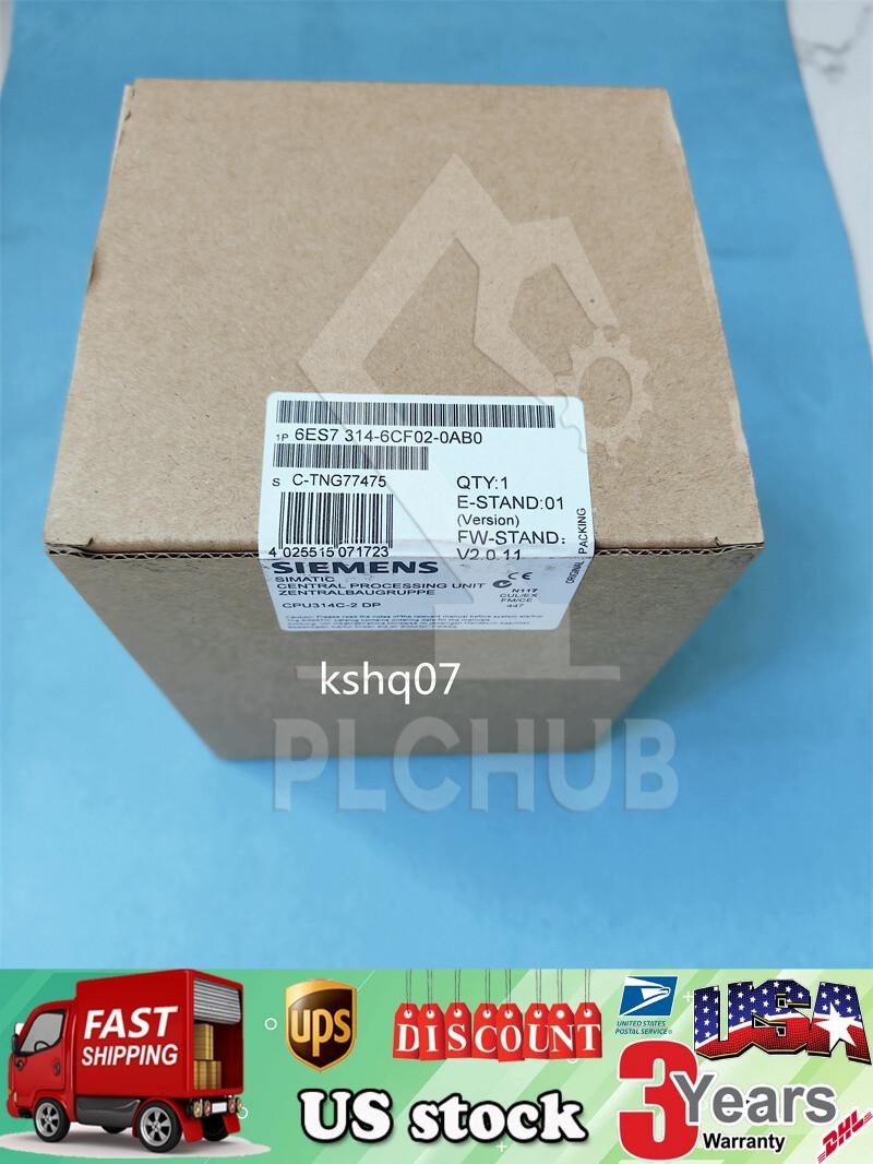 1pc Siemens 6ES7314-6CF02-0AB0 6ES7 314-6CF02-0AB0 fast delivery