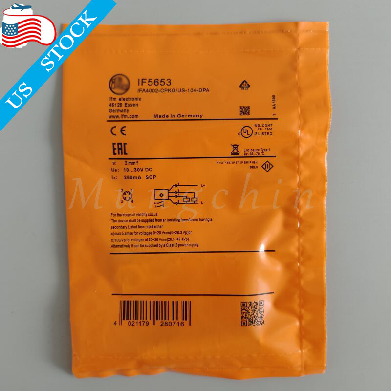New For IFM IF5653 Proximity Sensor Switch 10-30VDC 250mA 2mm