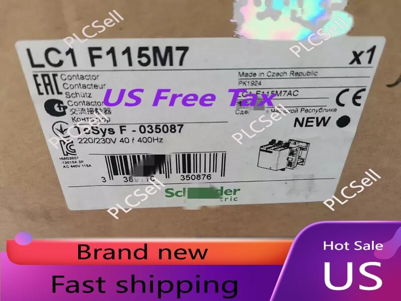 LC1F115M7 AC contactors， brand new with box，free shipping，fast shipping