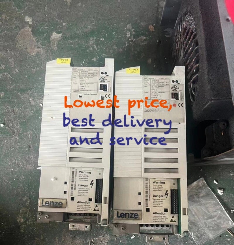 1PC USED LENZE E82EV402_4C200 SERVO INVERTER E82EV402K4C200 Fast shipping