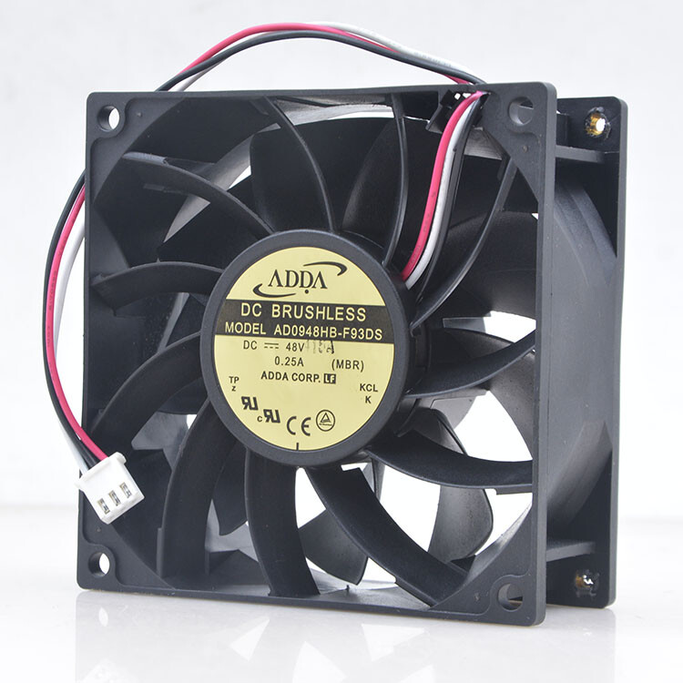 ADDA 9CM 48V 0.25A 9238 9038 AD0948HB-F93DS Converter Server cooling Fan