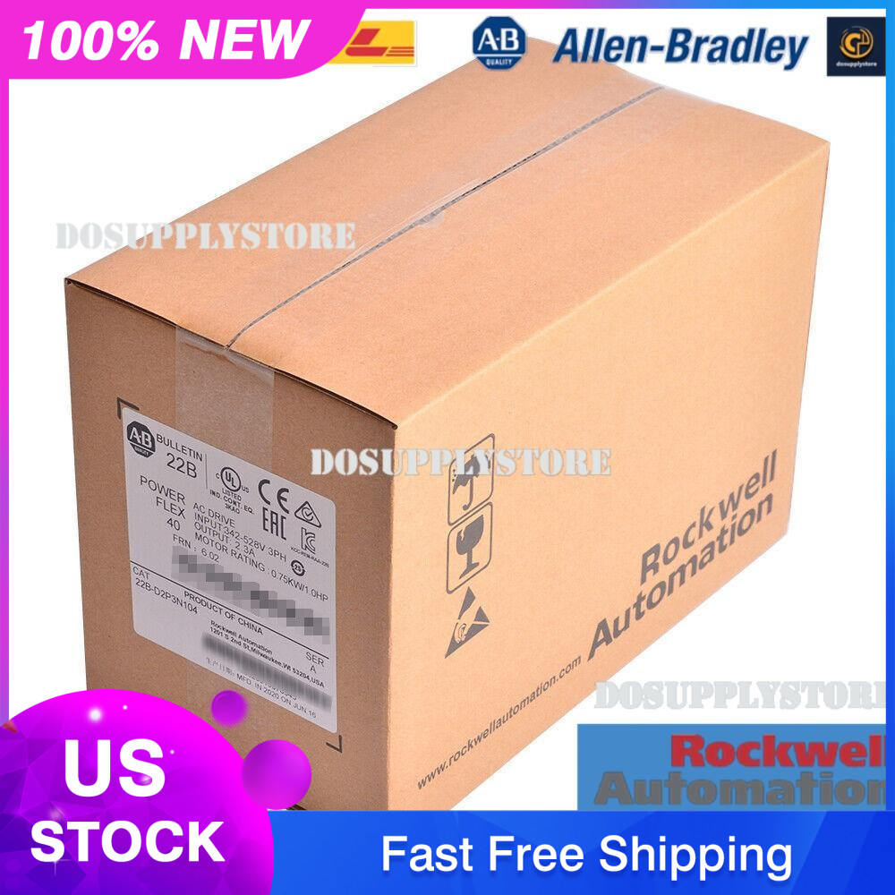 NEW Allen Bradley 22A-D2P3N104 /A Powerflex 40 AC Drive US