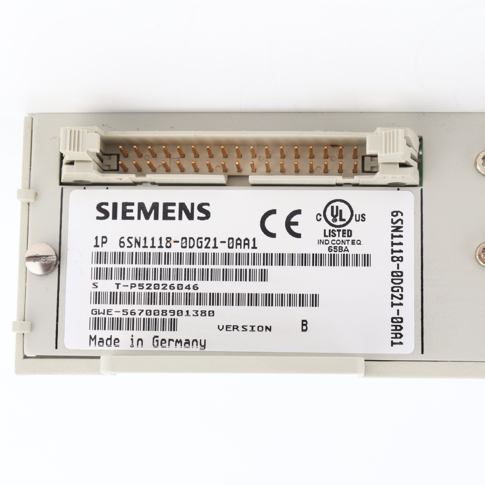 Siemens 6SN1118-0DG21-0AA1 Simodrive refurbished