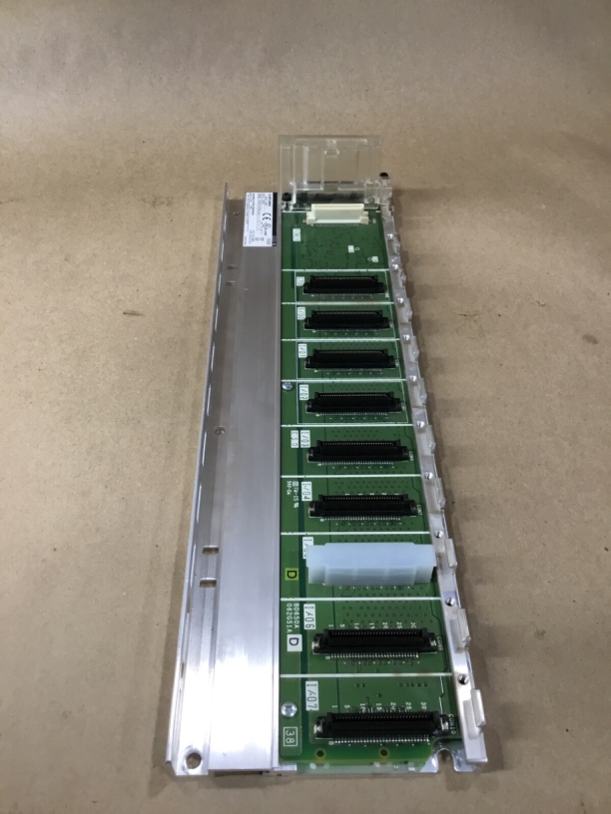 Mitsubishi Q38B 8 Slot Power Module Base Unit Backplane Melsec-Q #05I34*AD