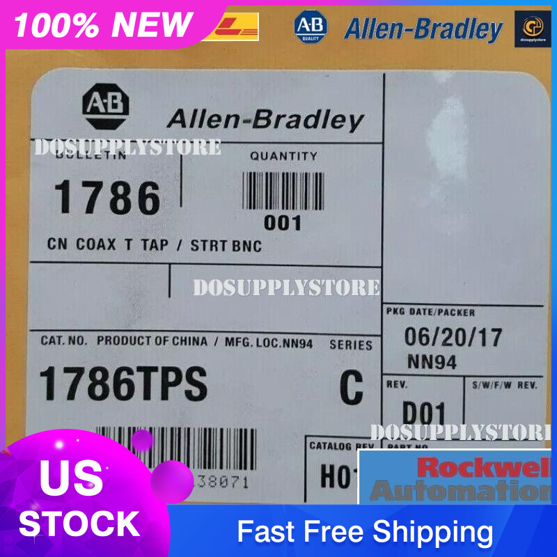 1786-TPS New AB Sealed ControlNet 1 m Coaxial Straight T-Tap 1786TPS US Free Tax