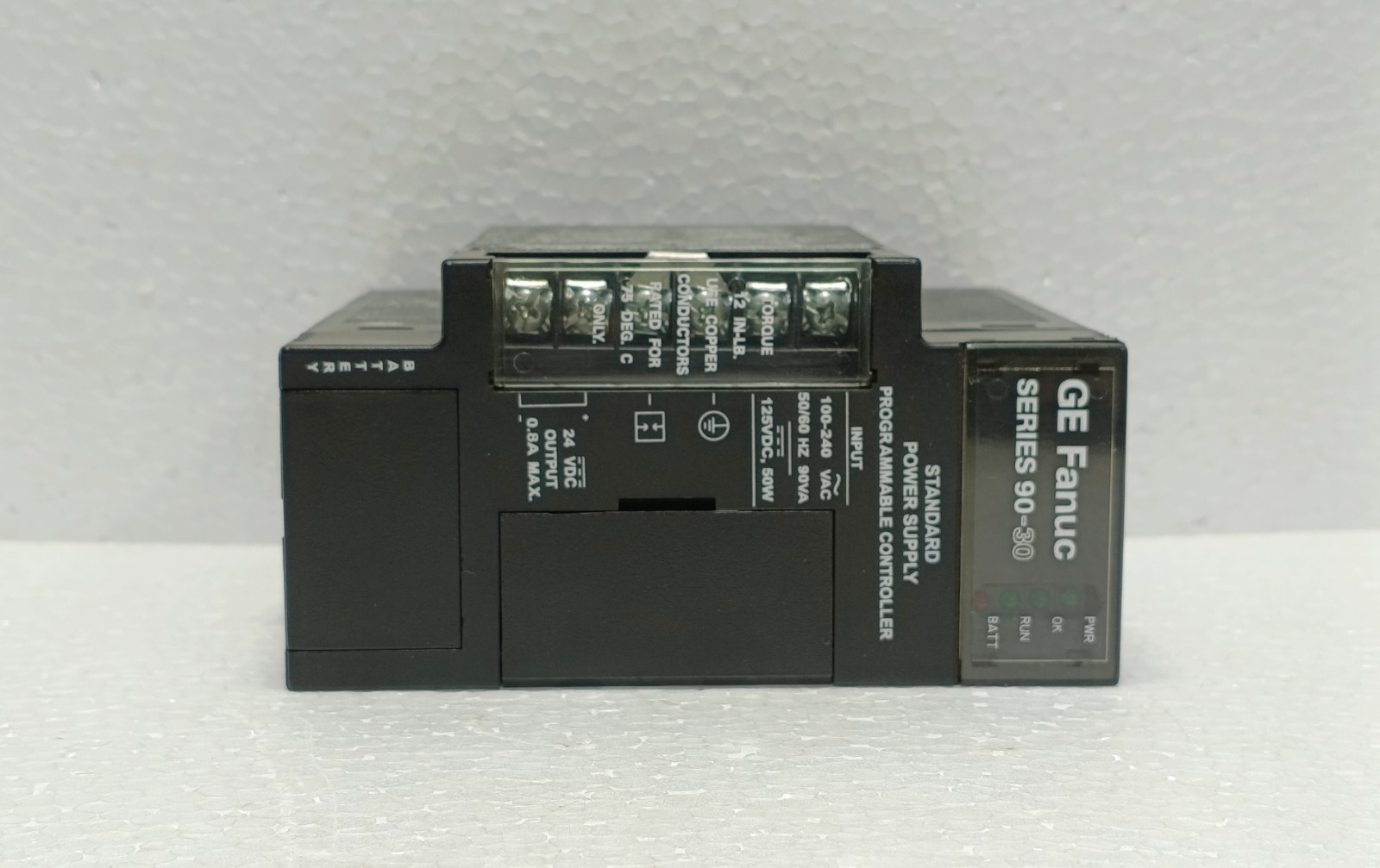 GE Fanuc IC693PWR321Z Standard Power Supply Module Series 90-30 PLC 120/240VAC