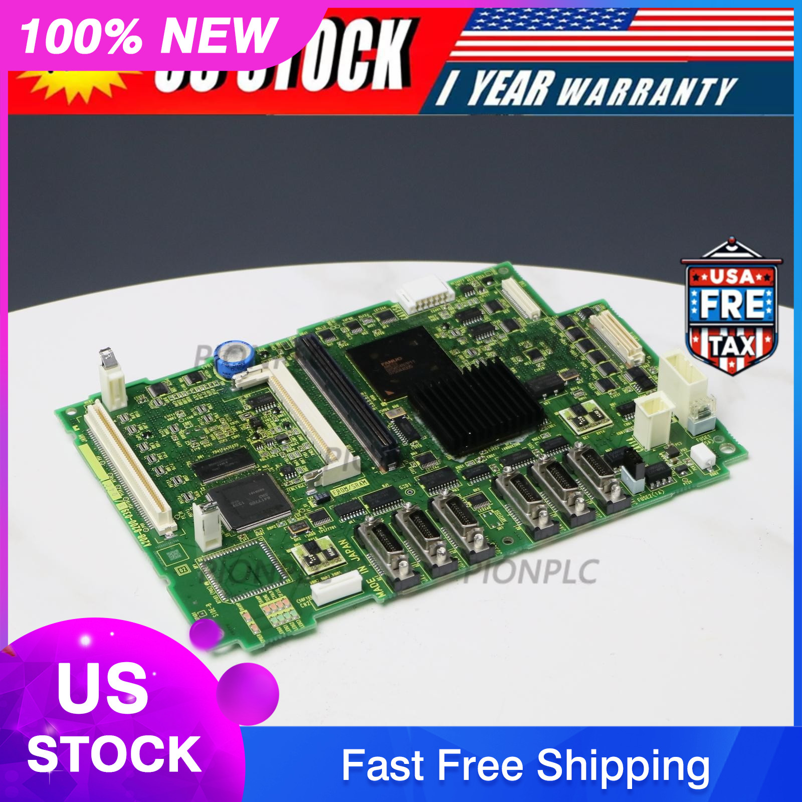 New FANUC A20B-8200-0393 Control Board Main Circuit Board CNC Machine Tested