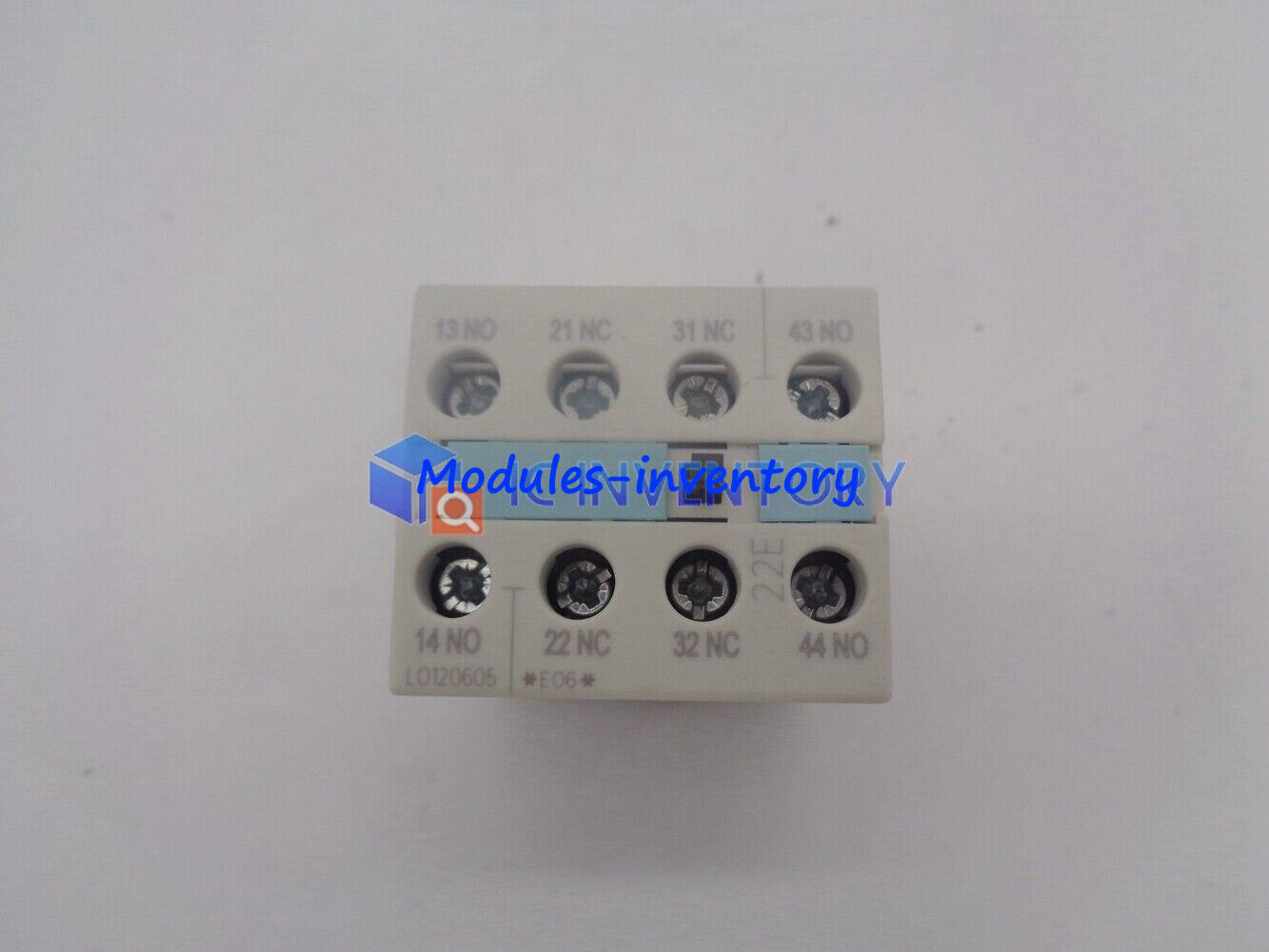 1PCS New Siemens 3RH1921-1HA22 Auxiliary Contact Block 2NO 2NC 6Amp 690v