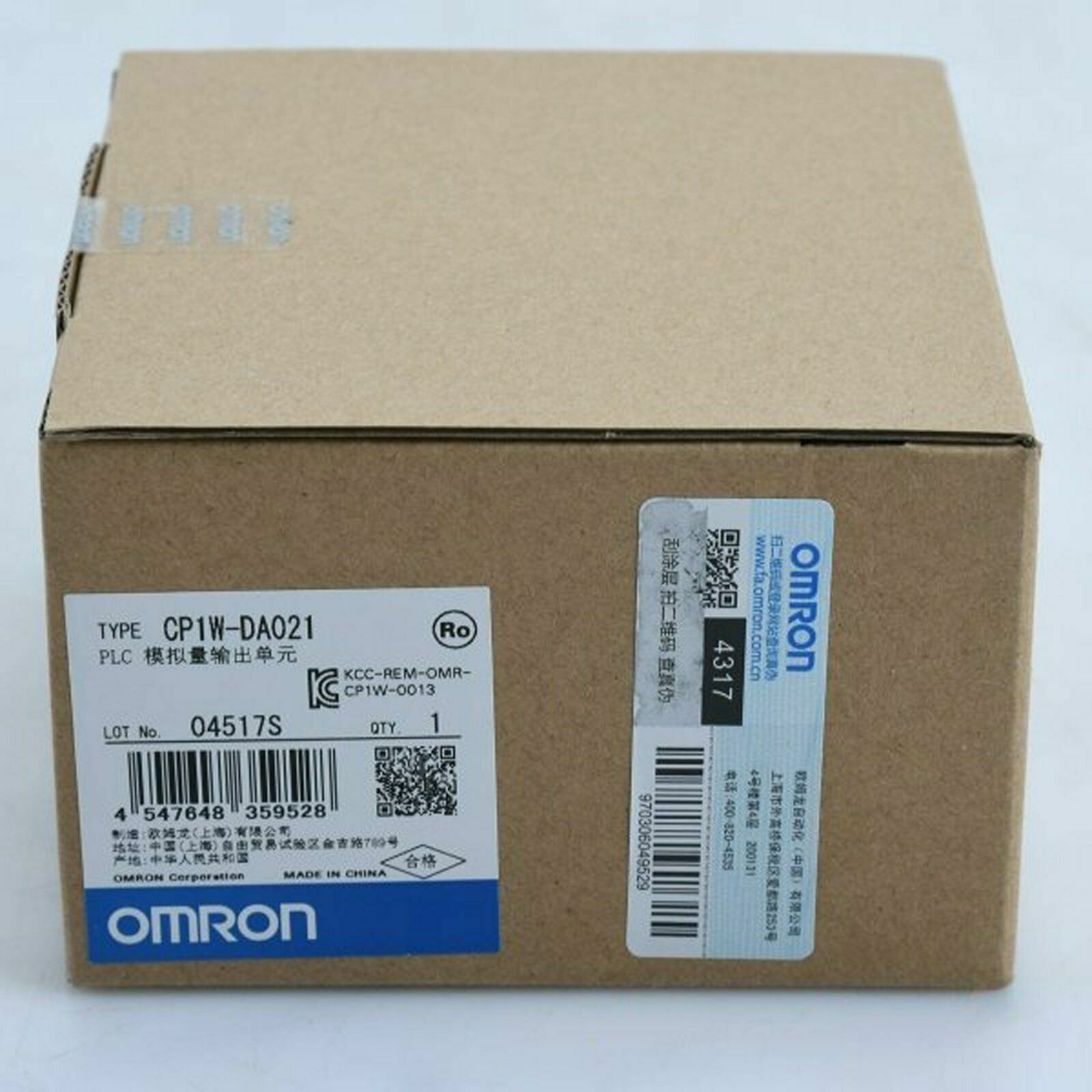 Omron CP1W-DA021 PLC Module New One CP1WDA021 #US